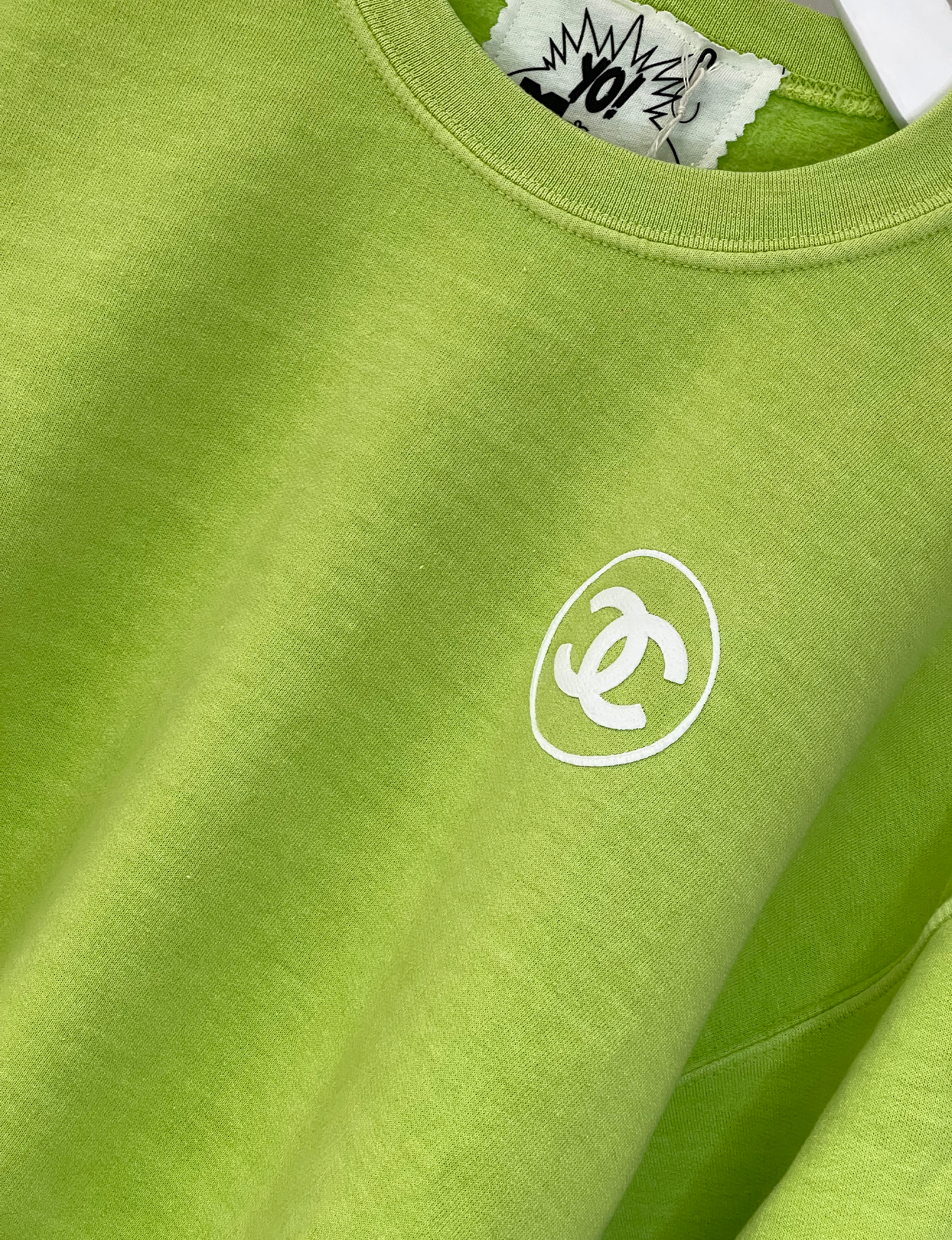 Vintage Citron Unisex CC Logo Sweatshirt