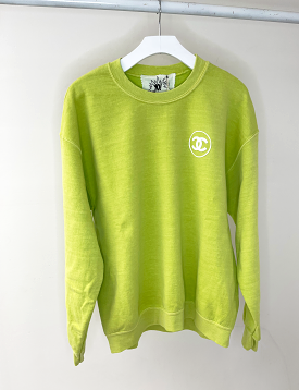 Vintage Citron Unisex CC Logo Sweatshirt