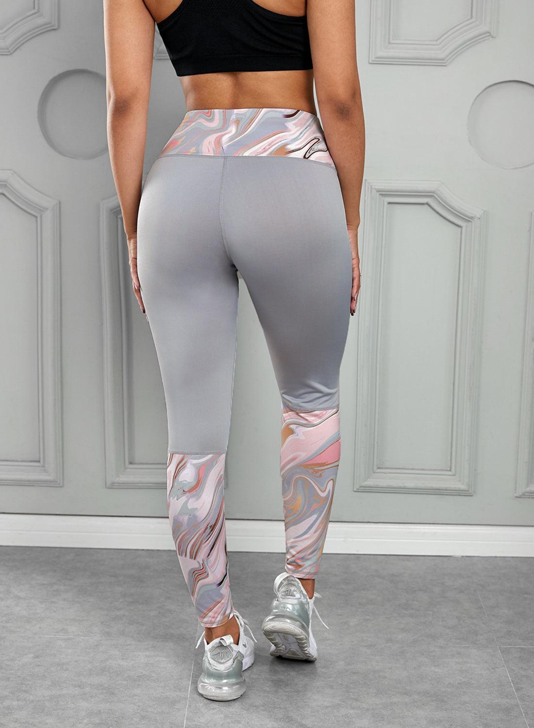 Wide Waistband Active Leggings