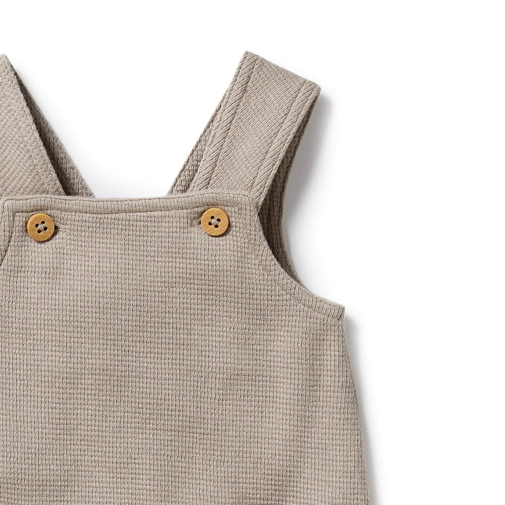 Wilson & Frenchy Organic Waffle Overall - Mushroom - Shop Now