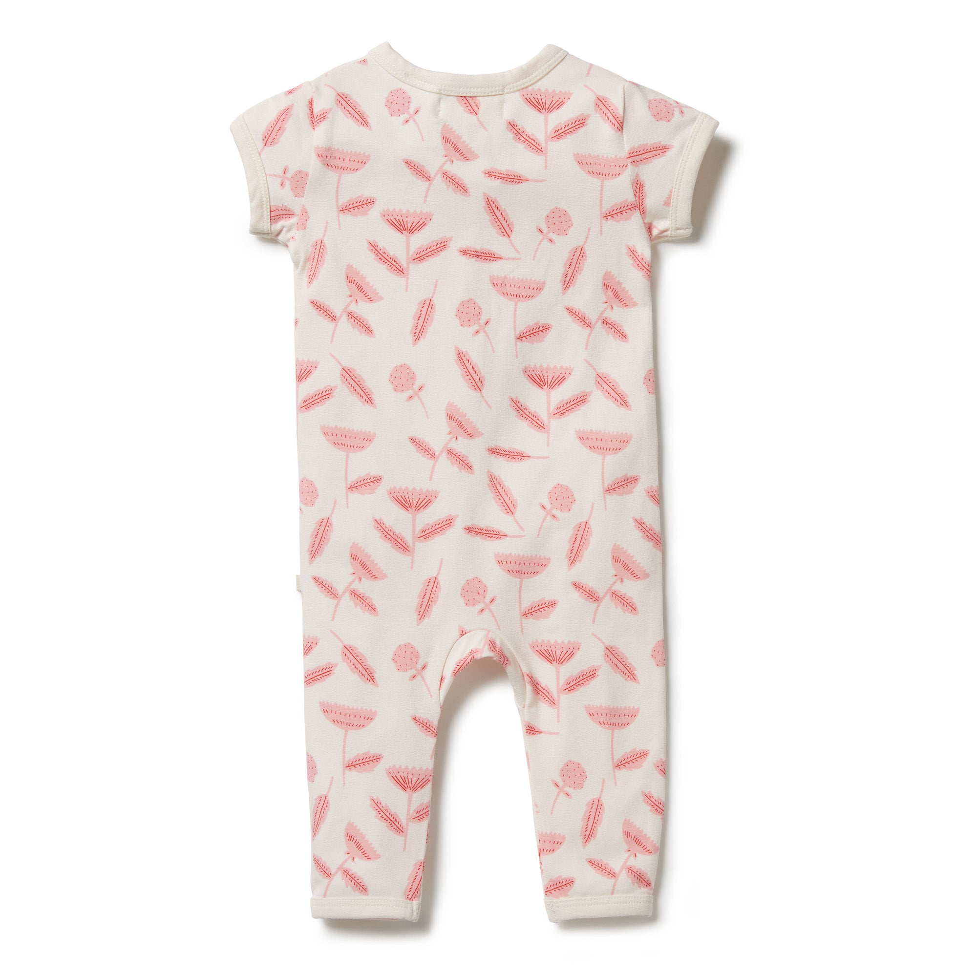 Wilson & Frenchy Organic Zipsuit Billie Fleur Newborn