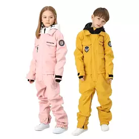 Winter Kids Ski Suits | Boys and Girls | Warm, Windproof, Waterproof | Mountain Outdoor Sports | Skiing and Snowboarding | Kids 