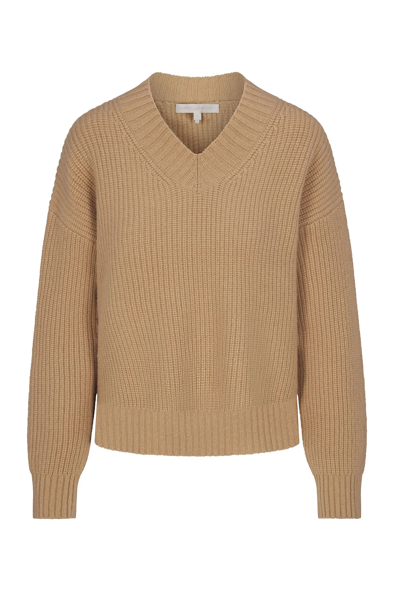 V-Neck Cashmere Sweater - Zinta